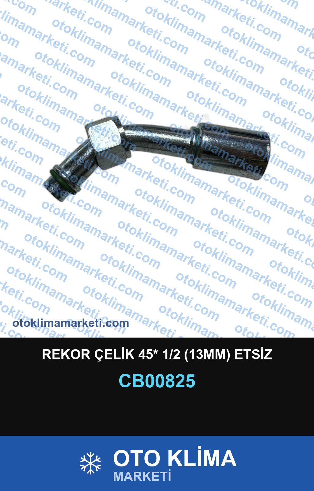 REKOR ÇELİK 45* 1/2 (13MM) ETSİZ