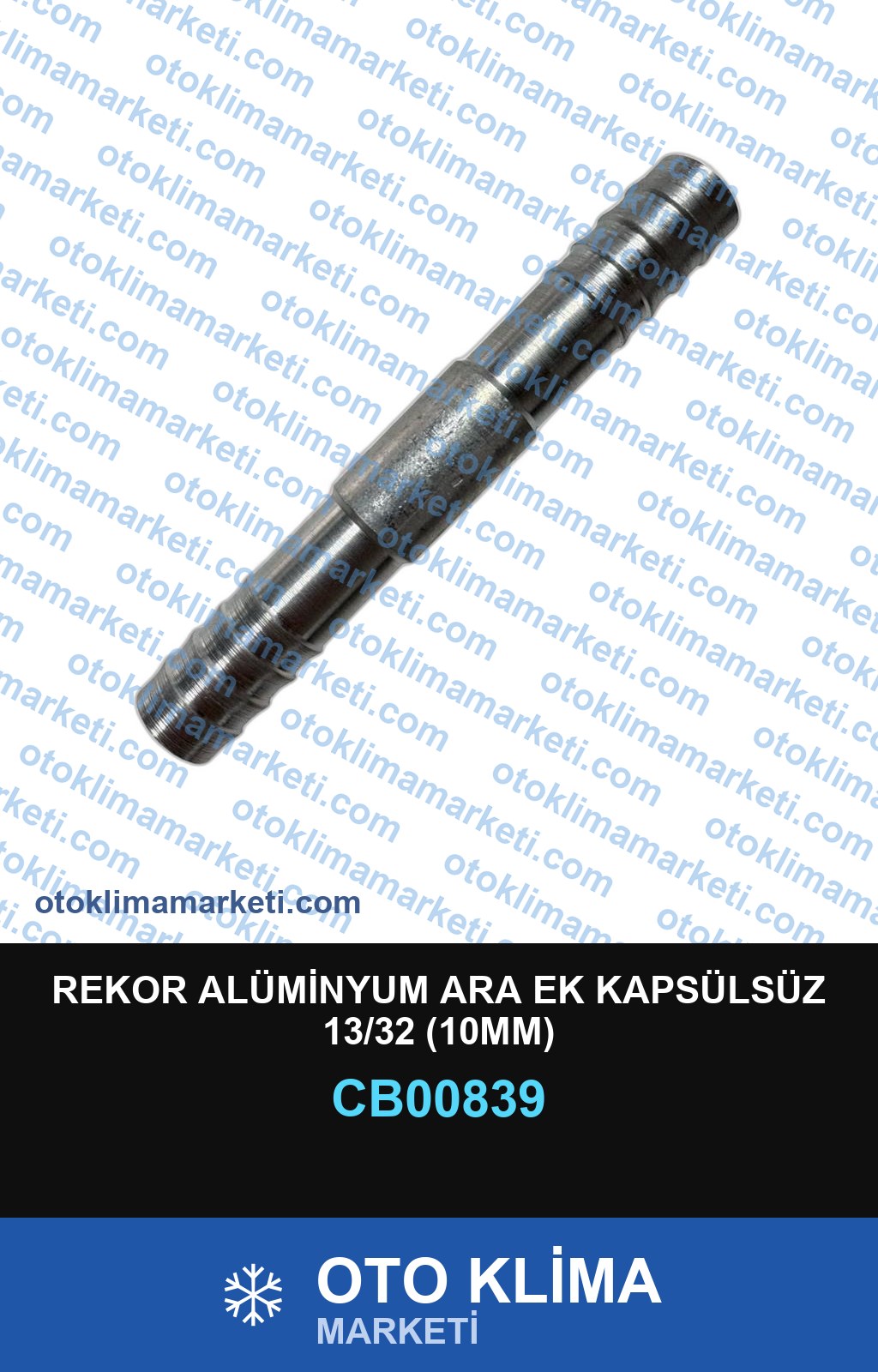 REKOR ALÜMİNYUM ARA EK KAPSÜLSÜZ 13/32 (10MM)