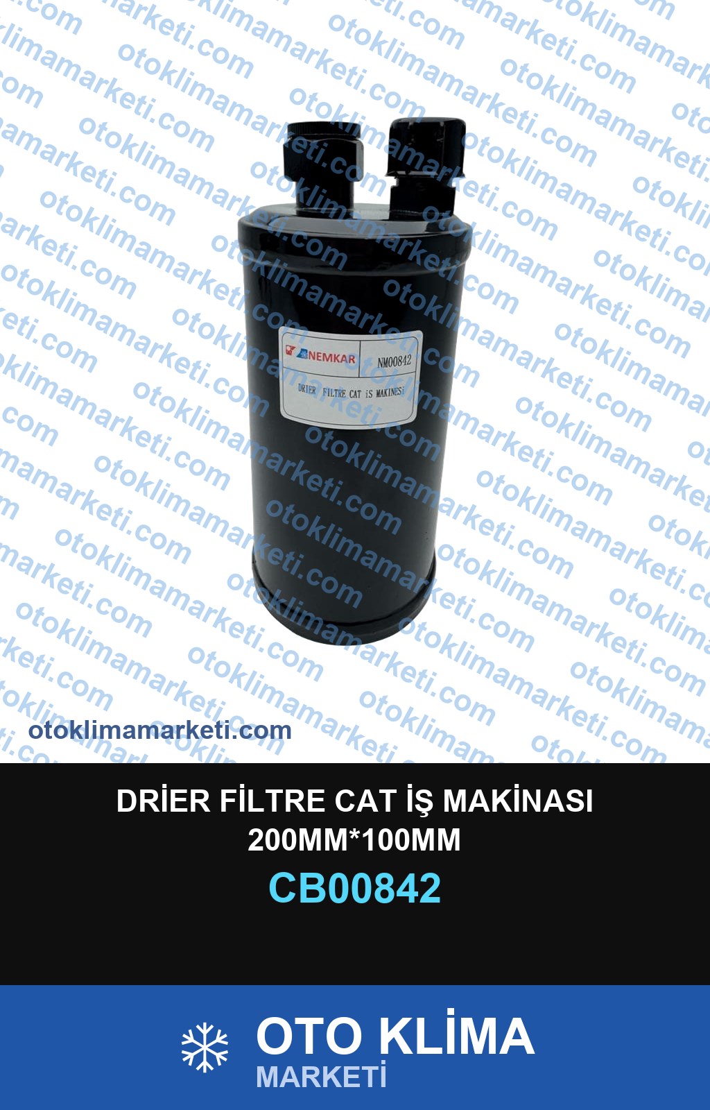 DRİER FİLTRE CAT İŞ MAKİNASI 200MM*100MM