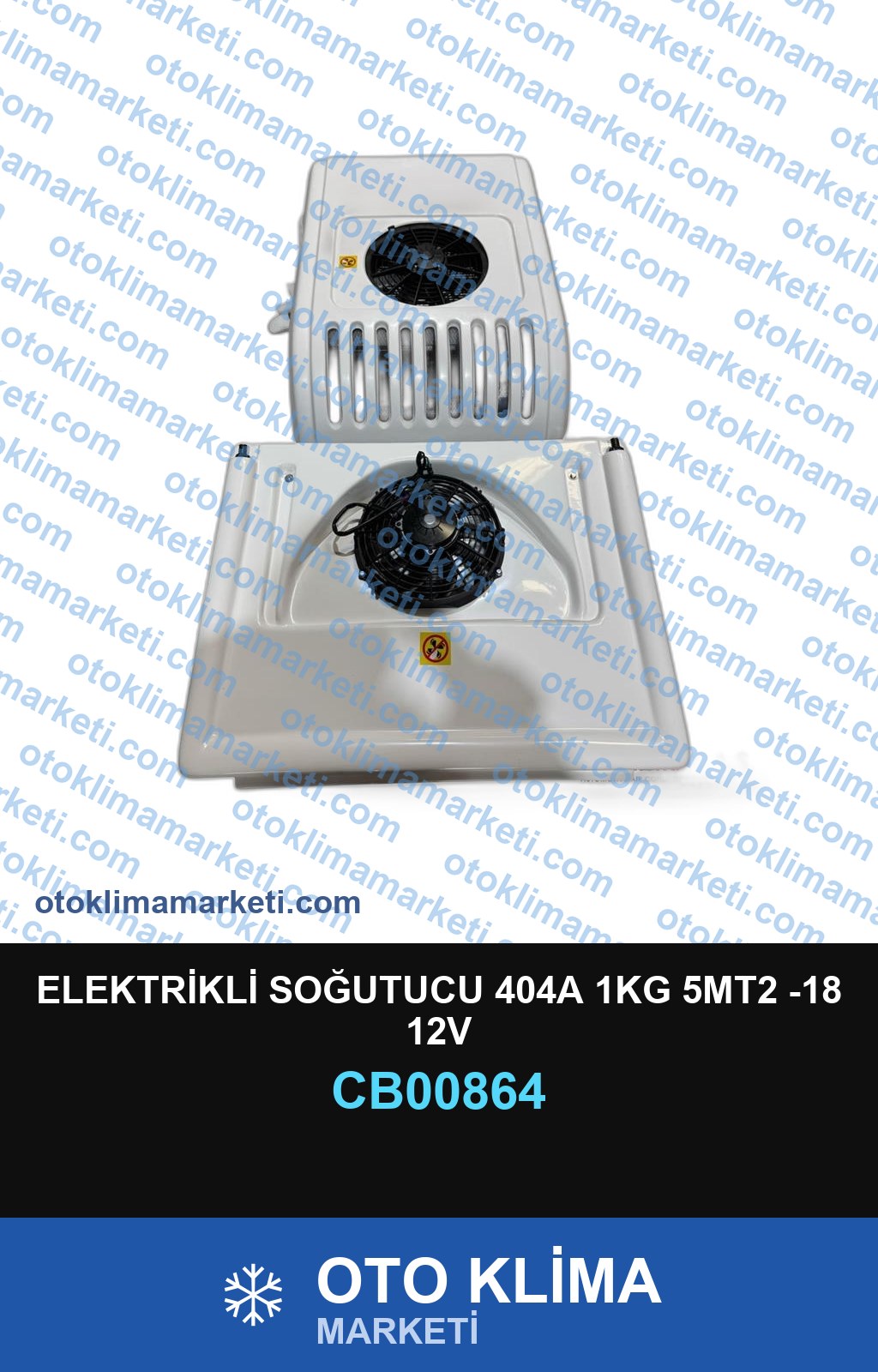 ELEKTRİKLİ SOĞUTUCU 404A 1KG 5MT2 -18 12V