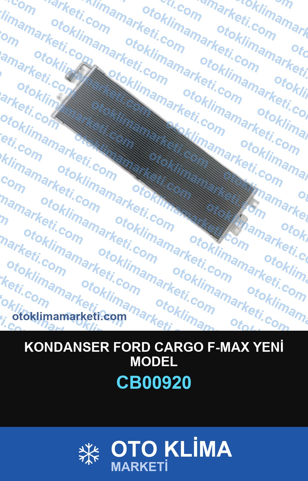 KONDANSER FORD CARGO F-MAX YENİ MODEL