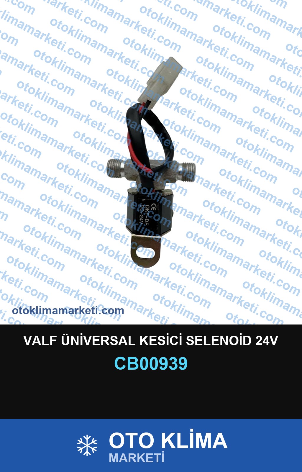 VALF ÜNİVERSAL KESİCİ SELENOİD 24V
