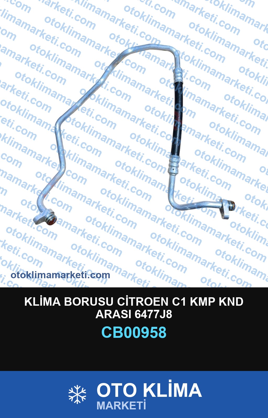 KLİMA BORUSU CİTROEN C1 KMP KND ARASI 6477J8