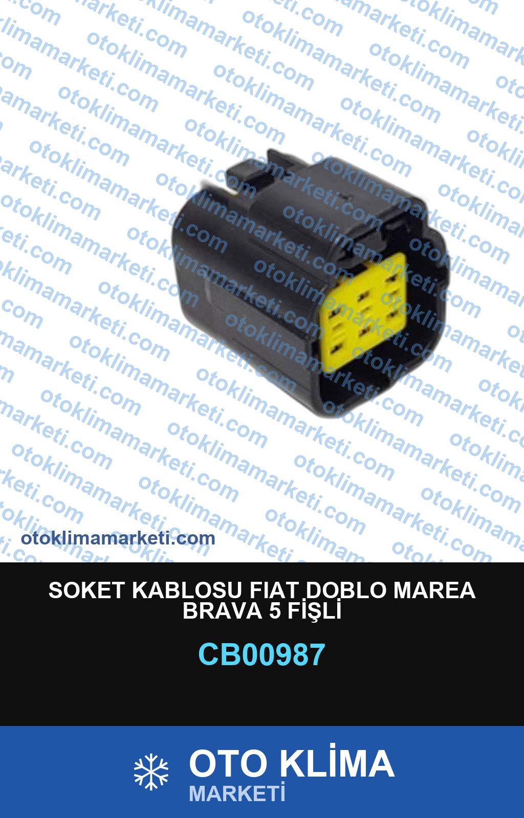 SOKET KABLOSU FIAT DOBLO MAREA BRAVA 5 FİŞLİ