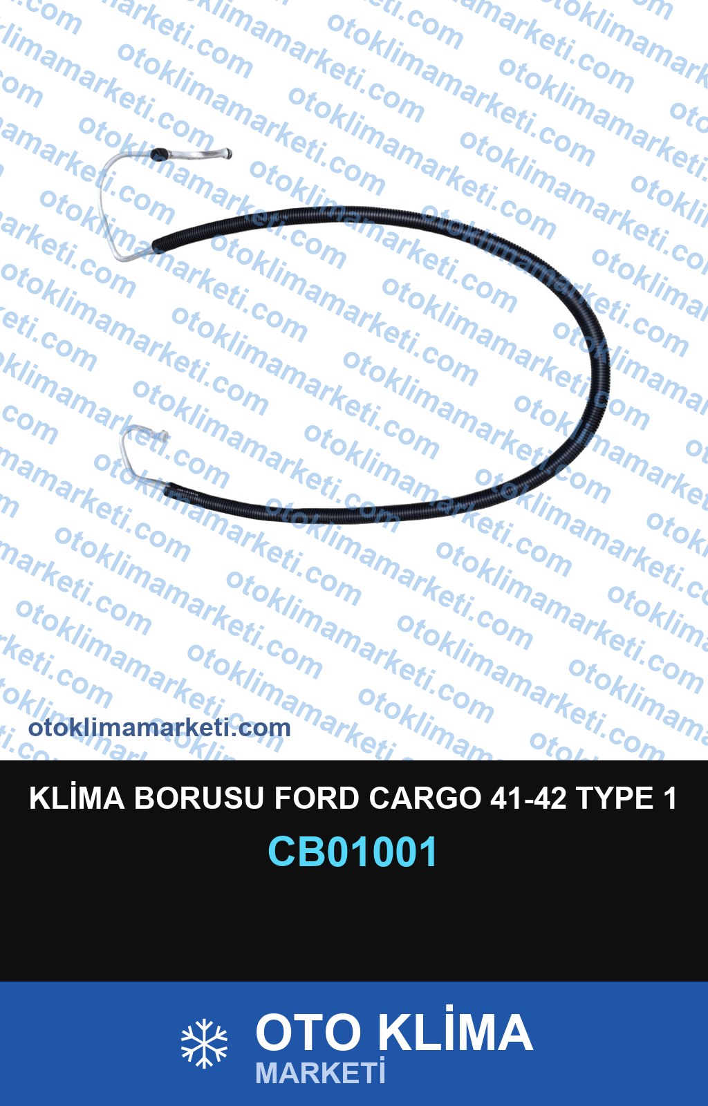 KLİMA BORUSU FORD CARGO 41-42 TYPE 1