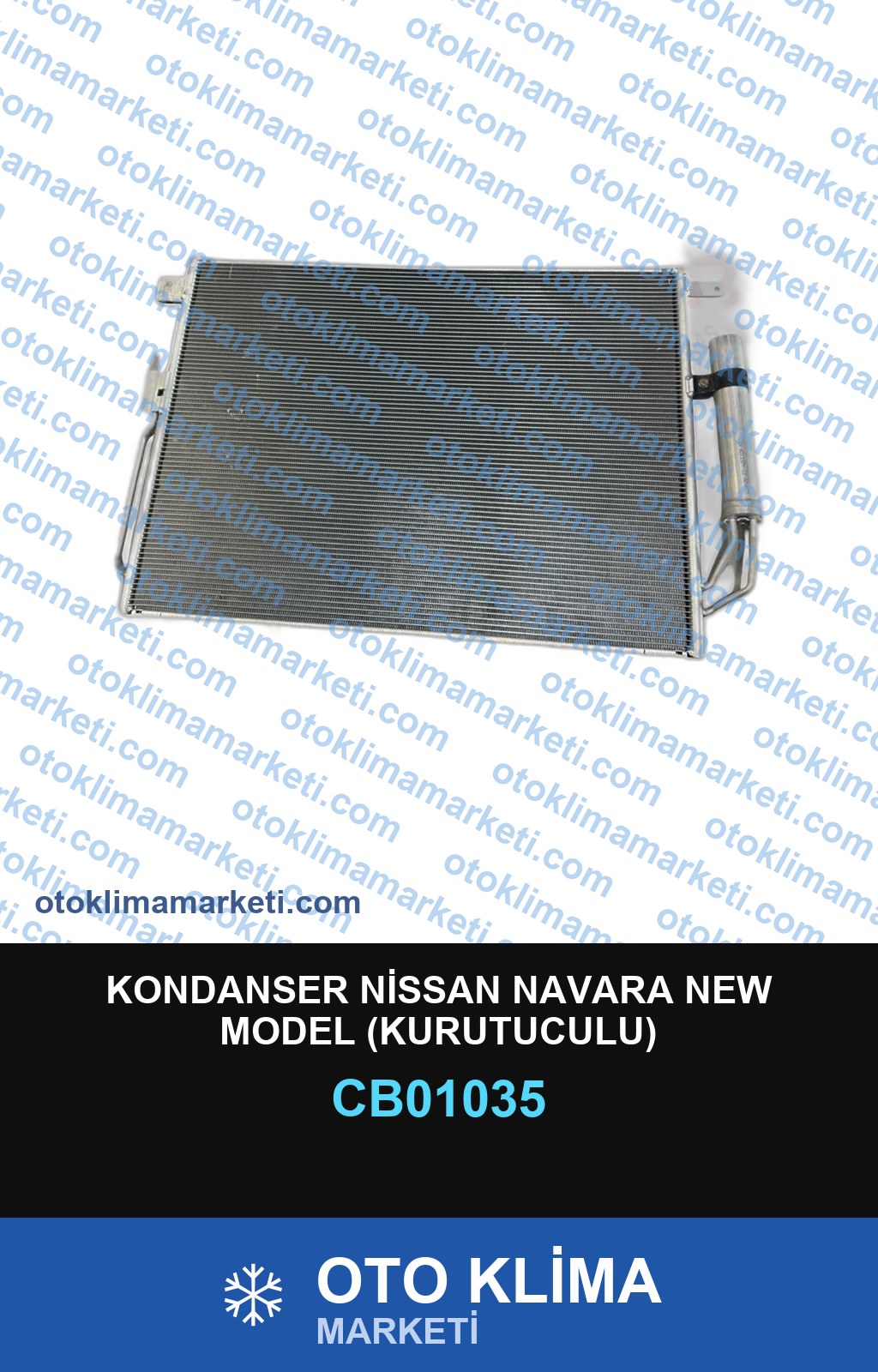 KONDANSER NİSSAN NAVARA NEW MODEL (KURUTUCULU)