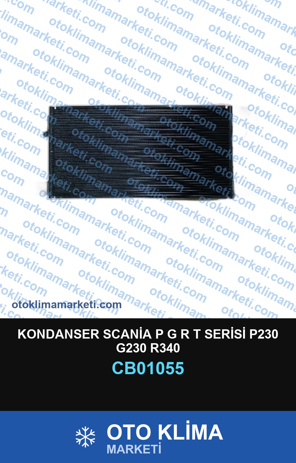 KONDANSER SCANİA P G R T SERİSİ P230 G230 R340