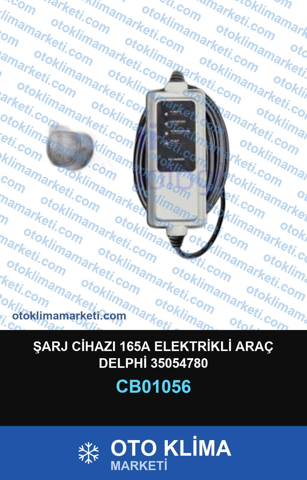 ŞARJ CİHAZI 165A ELEKTRİKLİ ARAÇ DELPHİ 35054780