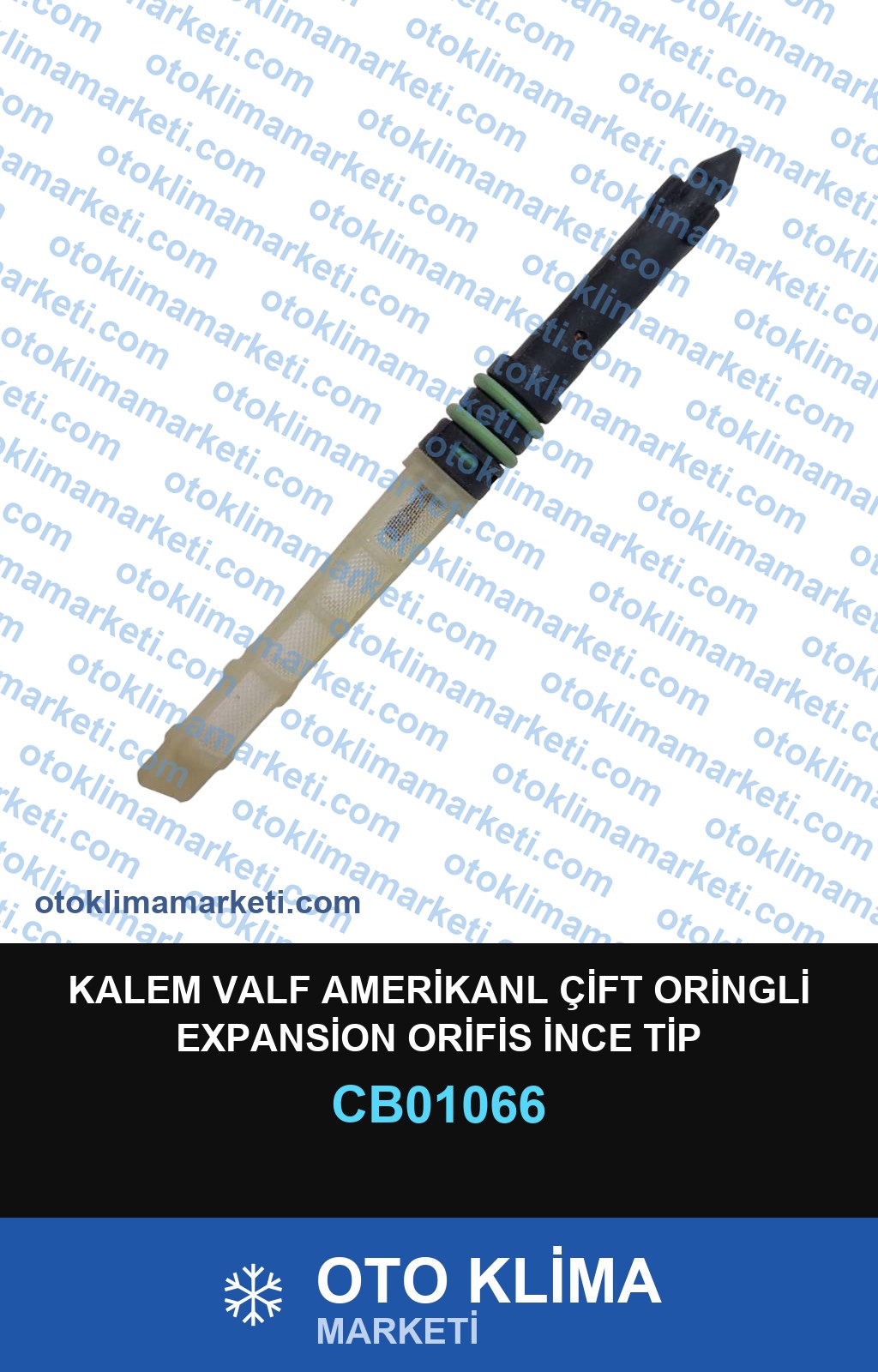 KALEM VALF AMERİKANL ÇİFT ORİNGLİ EXPANSİON ORİFİS İNCE TİP