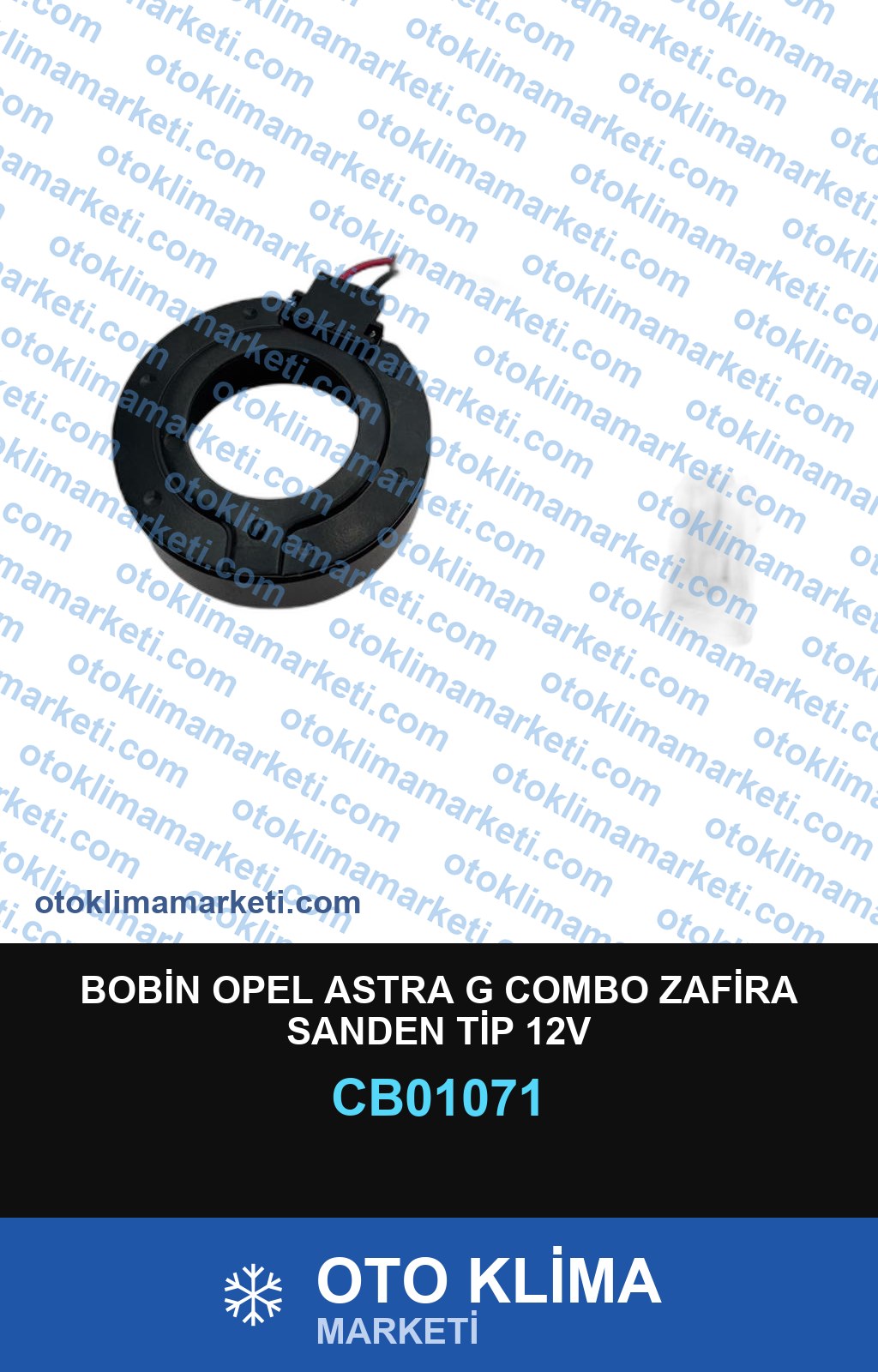 BOBİN OPEL ASTRA G COMBO ZAFİRA SANDEN TİP 12V