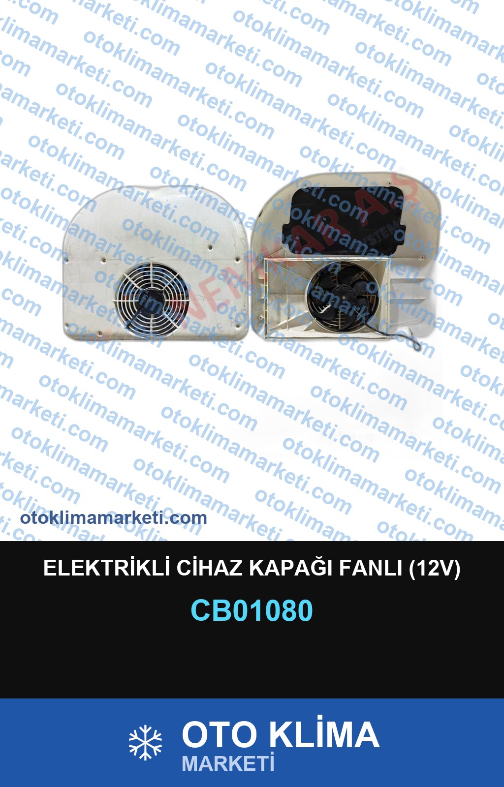 ELEKTRİKLİ CİHAZ KAPAĞI FANLI (12V)