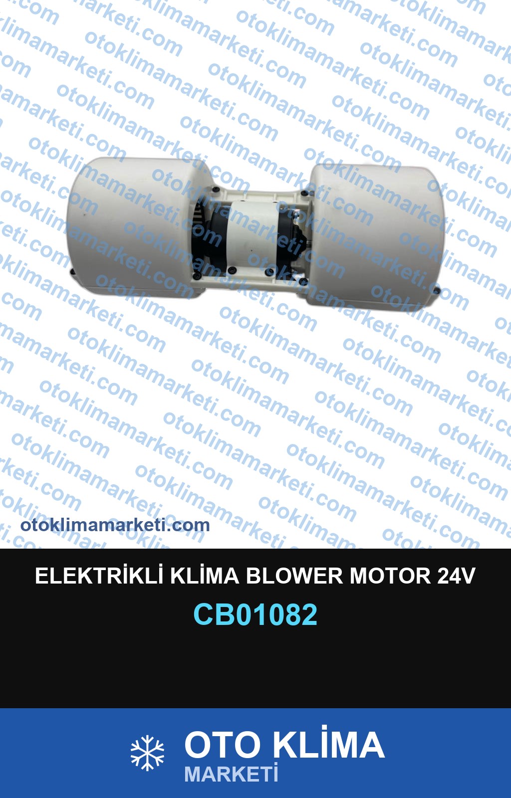 ELEKTRİKLİ KLİMA BLOWER MOTOR 24V