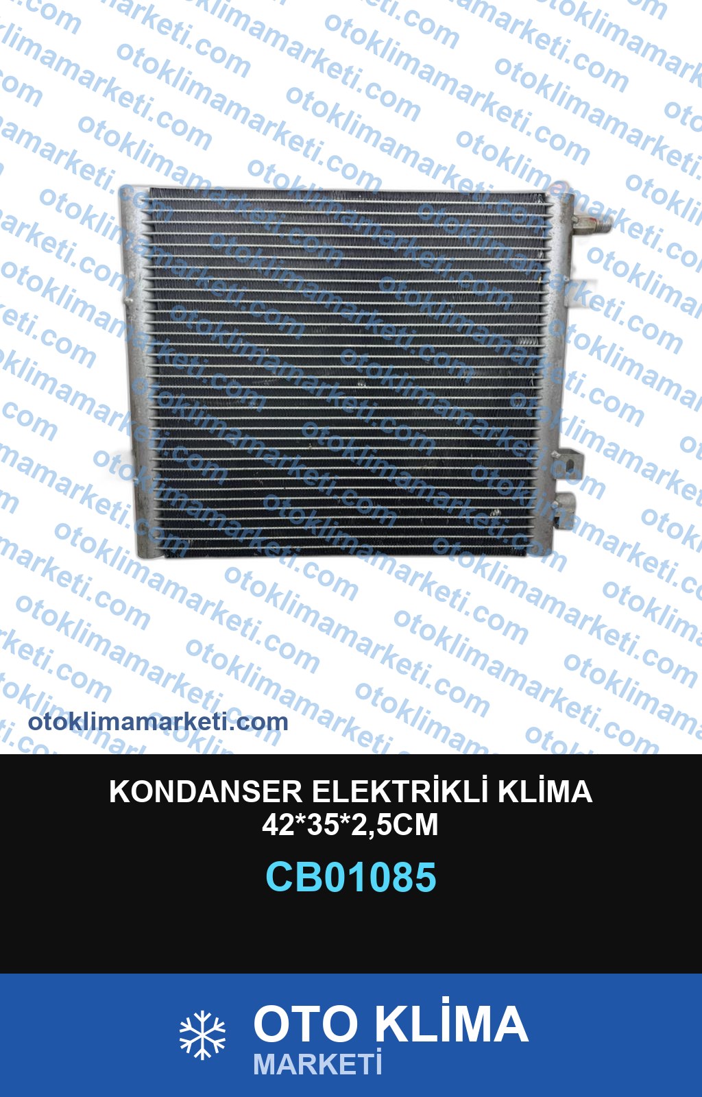 KONDANSER ELEKTRİKLİ KLİMA 42*35*2,5CM