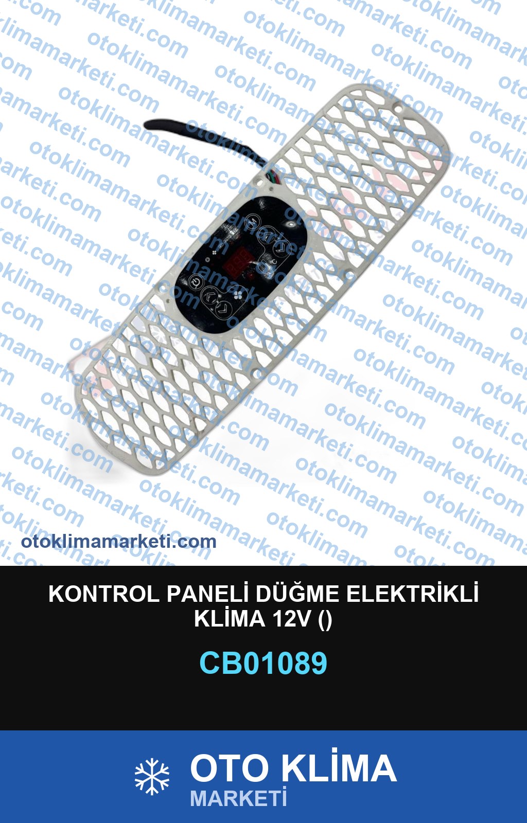 KONTROL PANELİ DÜĞME ELEKTRİKLİ KLİMA 12V ()