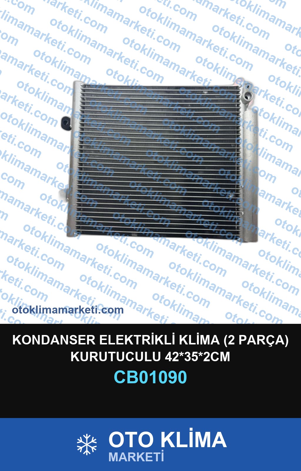 KONDANSER ELEKTRİKLİ KLİMA (2 PARÇA) KURUTUCULU 42*35*2CM