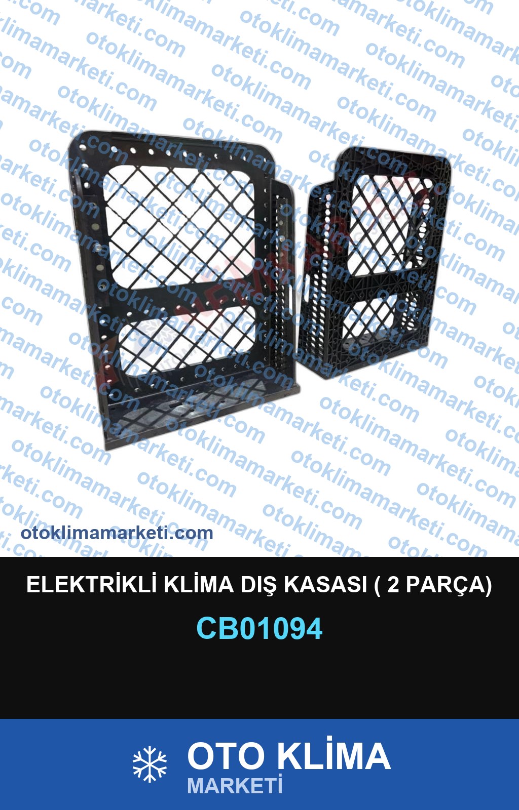 ELEKTRİKLİ KLİMA DIŞ KASASI ( 2 PARÇA)