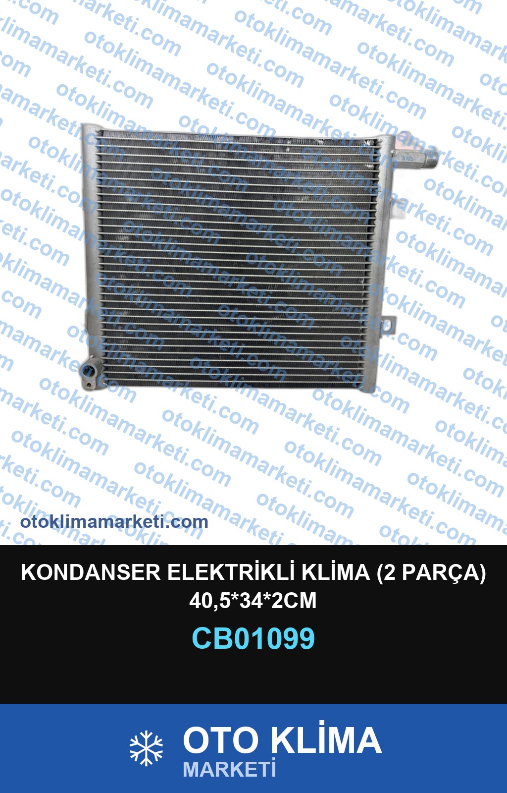 KONDANSER ELEKTRİKLİ KLİMA (2 PARÇA) 40,5*34*2CM
