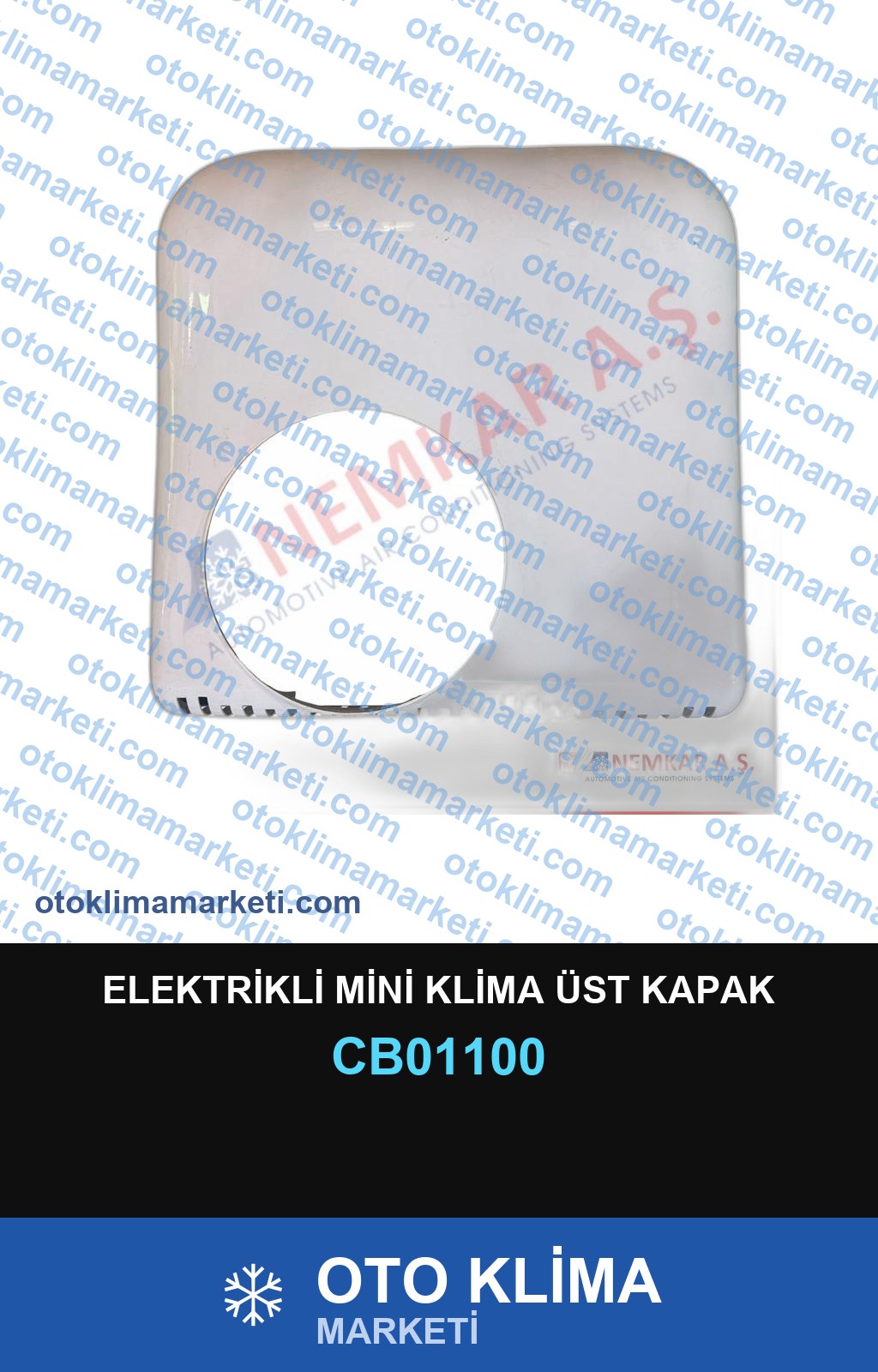 ELEKTRİKLİ MİNİ KLİMA ÜST KAPAK