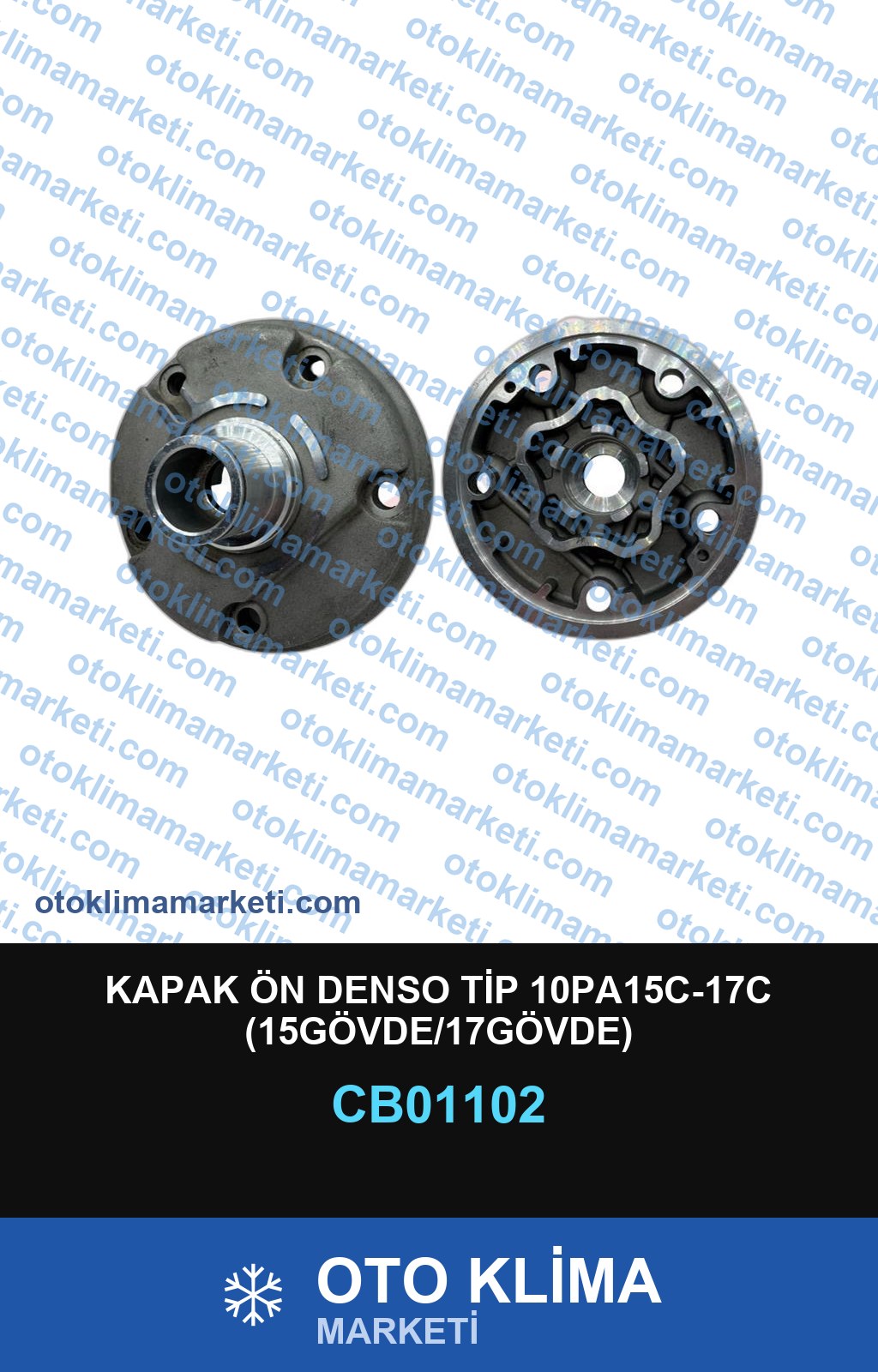 KAPAK ÖN DENSO TİP 10PA15C-17C (15GÖVDE/17GÖVDE)