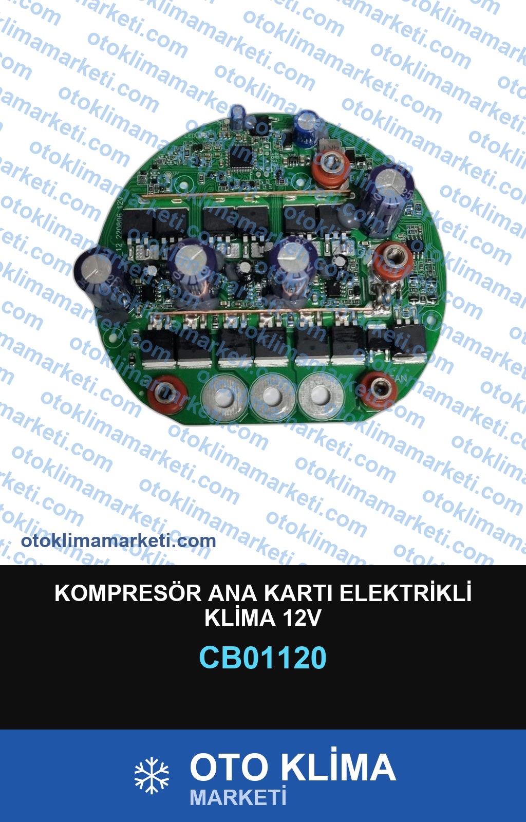 KOMPRESÖR ANA KARTI ELEKTRİKLİ KLİMA 12V