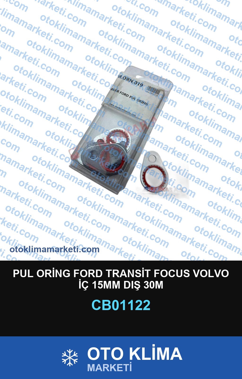 PUL ORİNG FORD TRANSİT FOCUS VOLVO İÇ 15MM DIŞ 30M