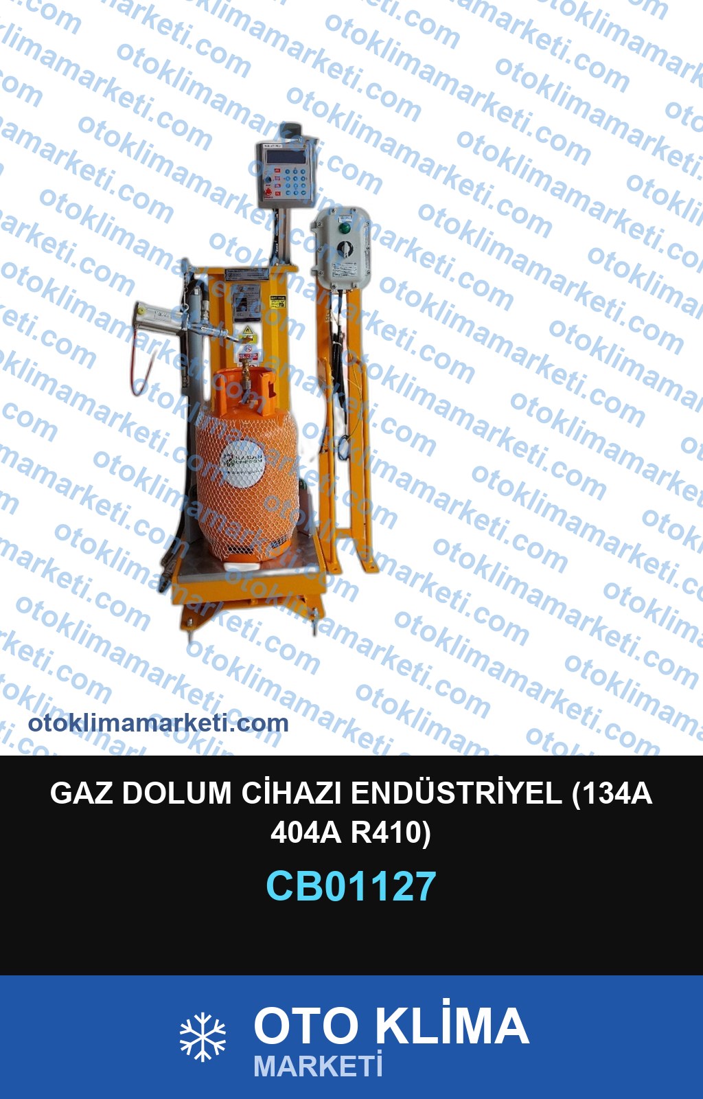 GAZ DOLUM CİHAZI ENDÜSTRİYEL (134A 404A R410)