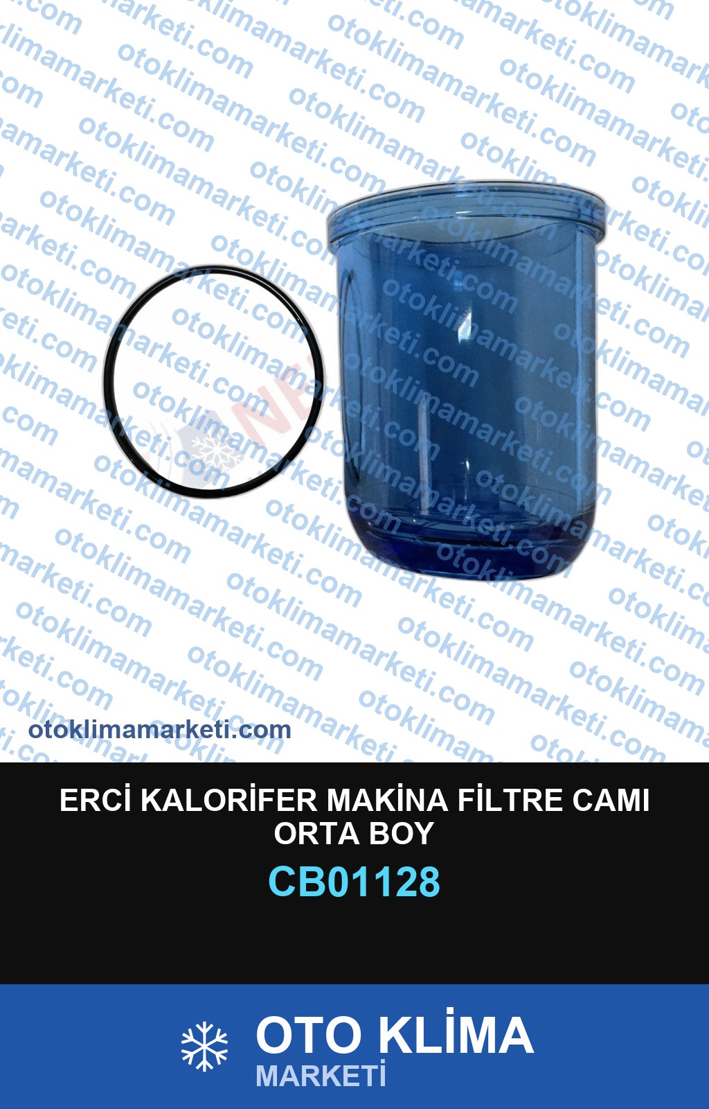 ERCİ KALORİFER MAKİNA FİLTRE CAMI ORTA BOY