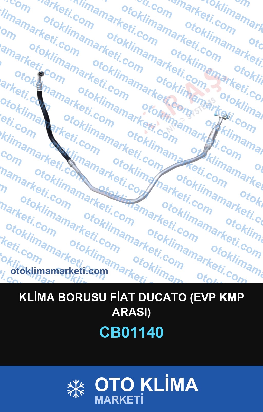 KLİMA BORUSU FİAT DUCATO (EVP KMP ARASI)