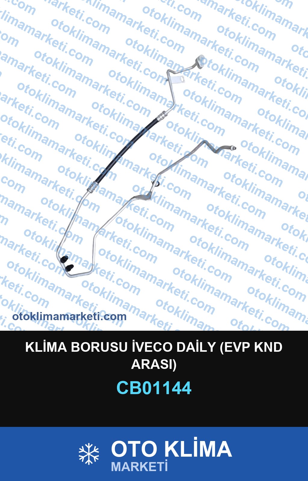 KLİMA BORUSU İVECO DAİLY (EVP KND ARASI)