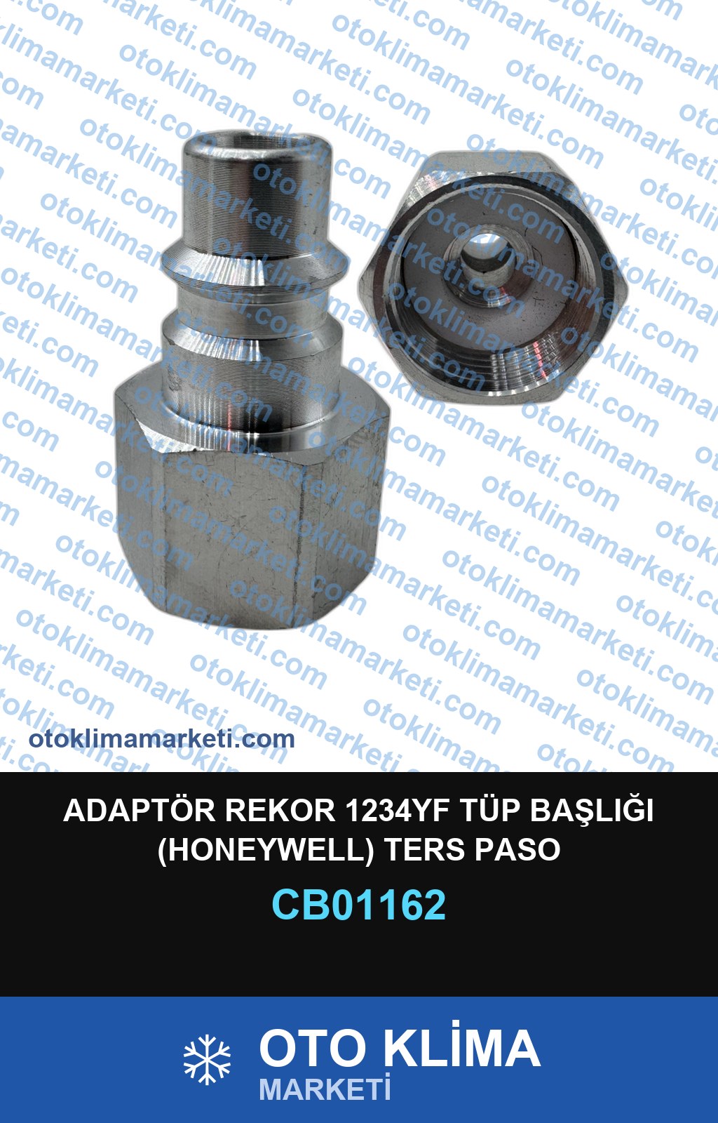 ADAPTÖR REKOR 1234YF TÜP BAŞLIĞI (HONEYWELL) TERS PASO