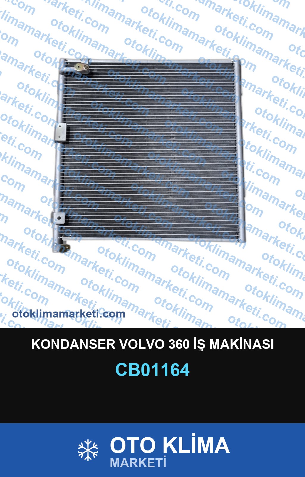 KONDANSER VOLVO 360 İŞ MAKİNASI