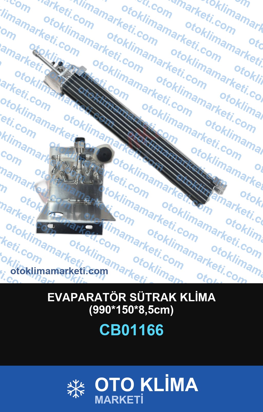 EVAPARATÖR SÜTRAK KLİMA (990*150*8,5cm)