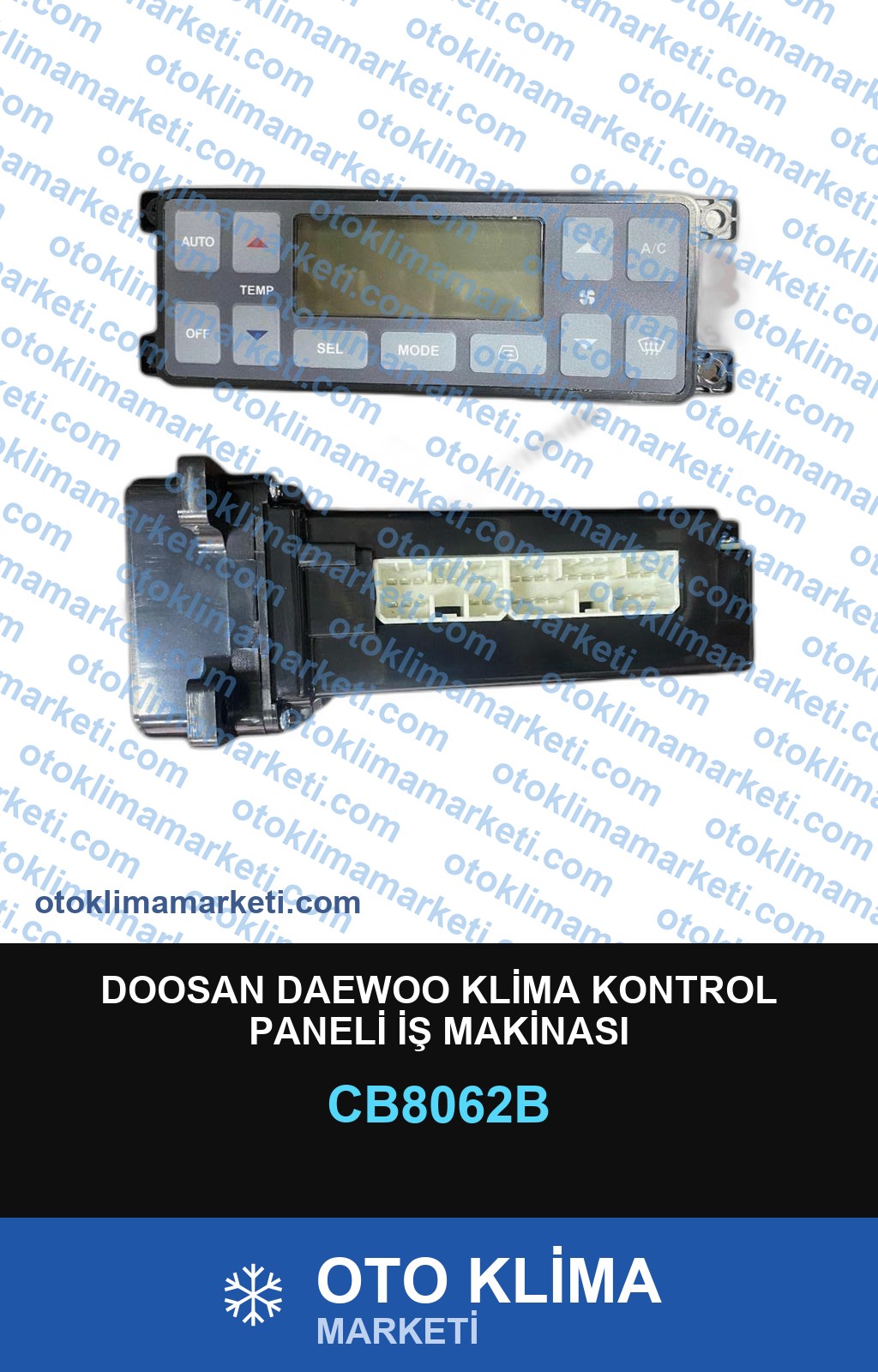 DOOSAN DAEWOO KLİMA KONTROL PANELİ İŞ MAKİNASI