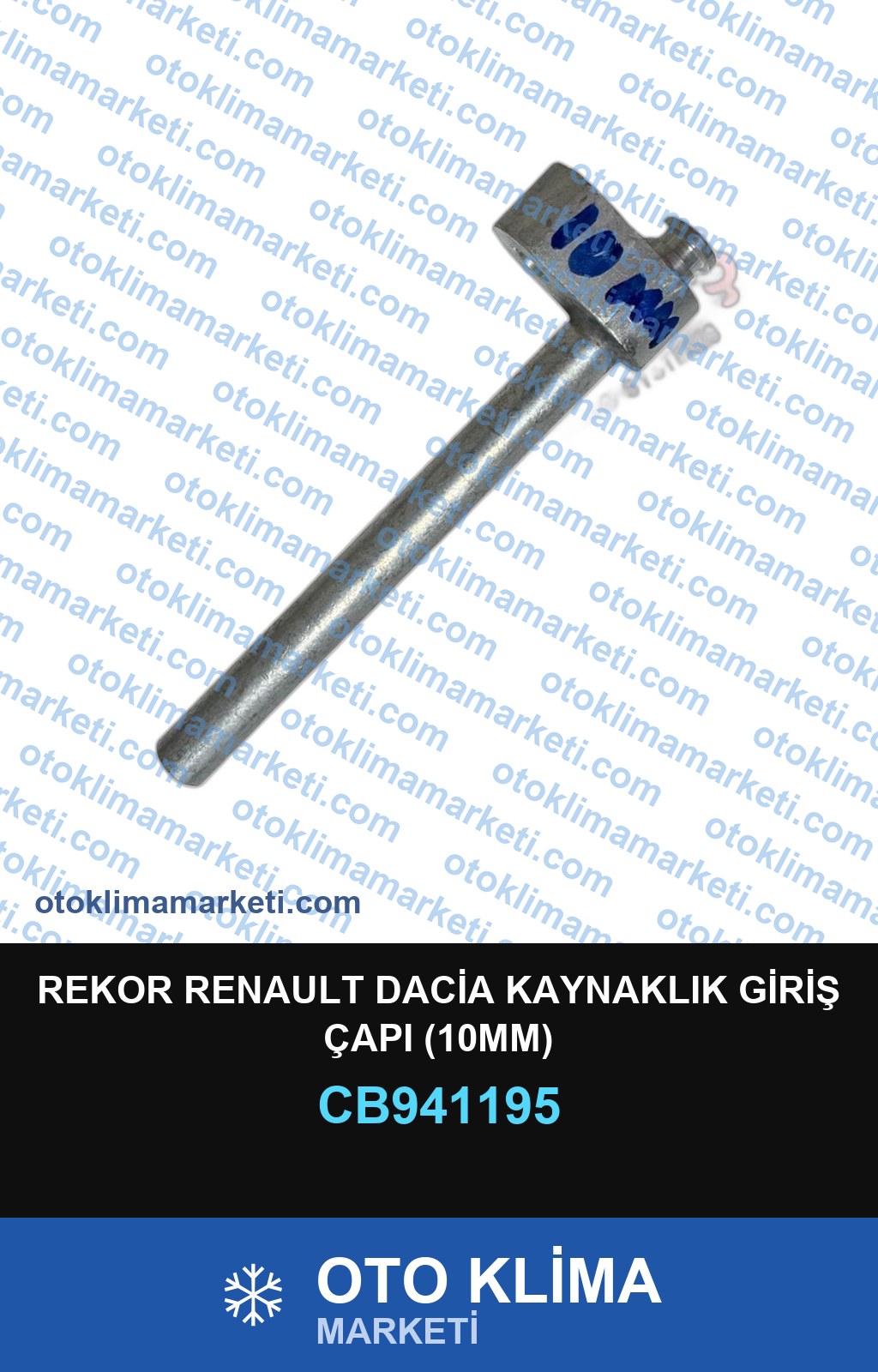REKOR RENAULT DACİA KAYNAKLIK GİRİŞ ÇAPI (10MM)