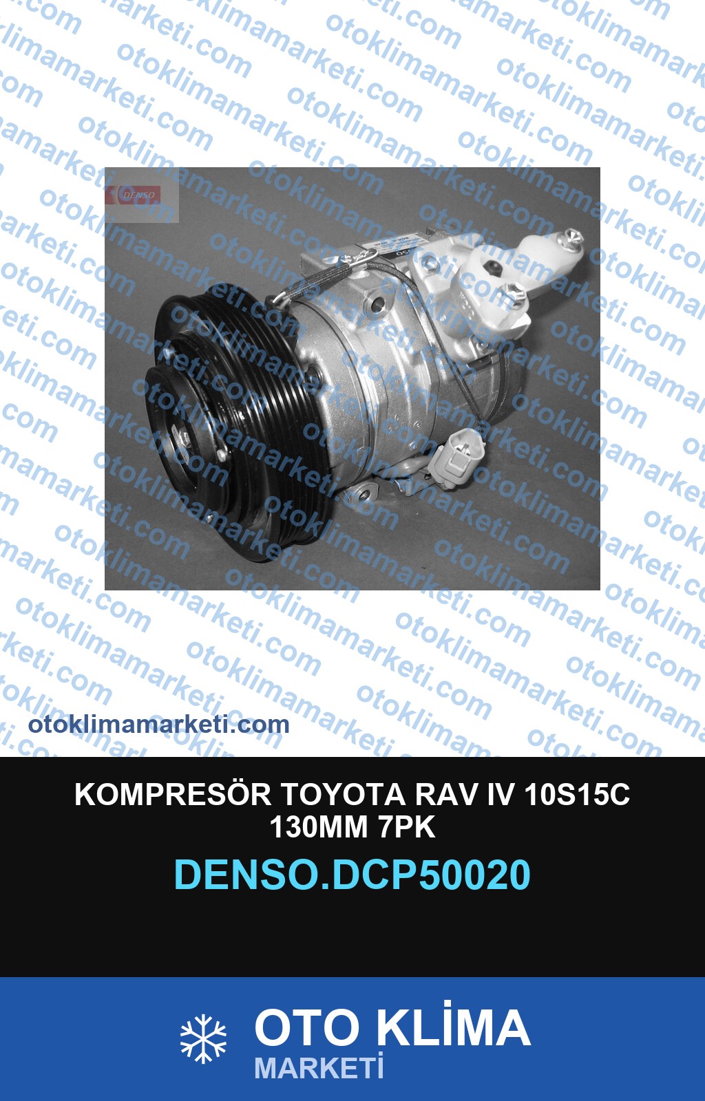 KOMPRESÖR TOYOTA RAV IV 10S15C 130MM 7PK