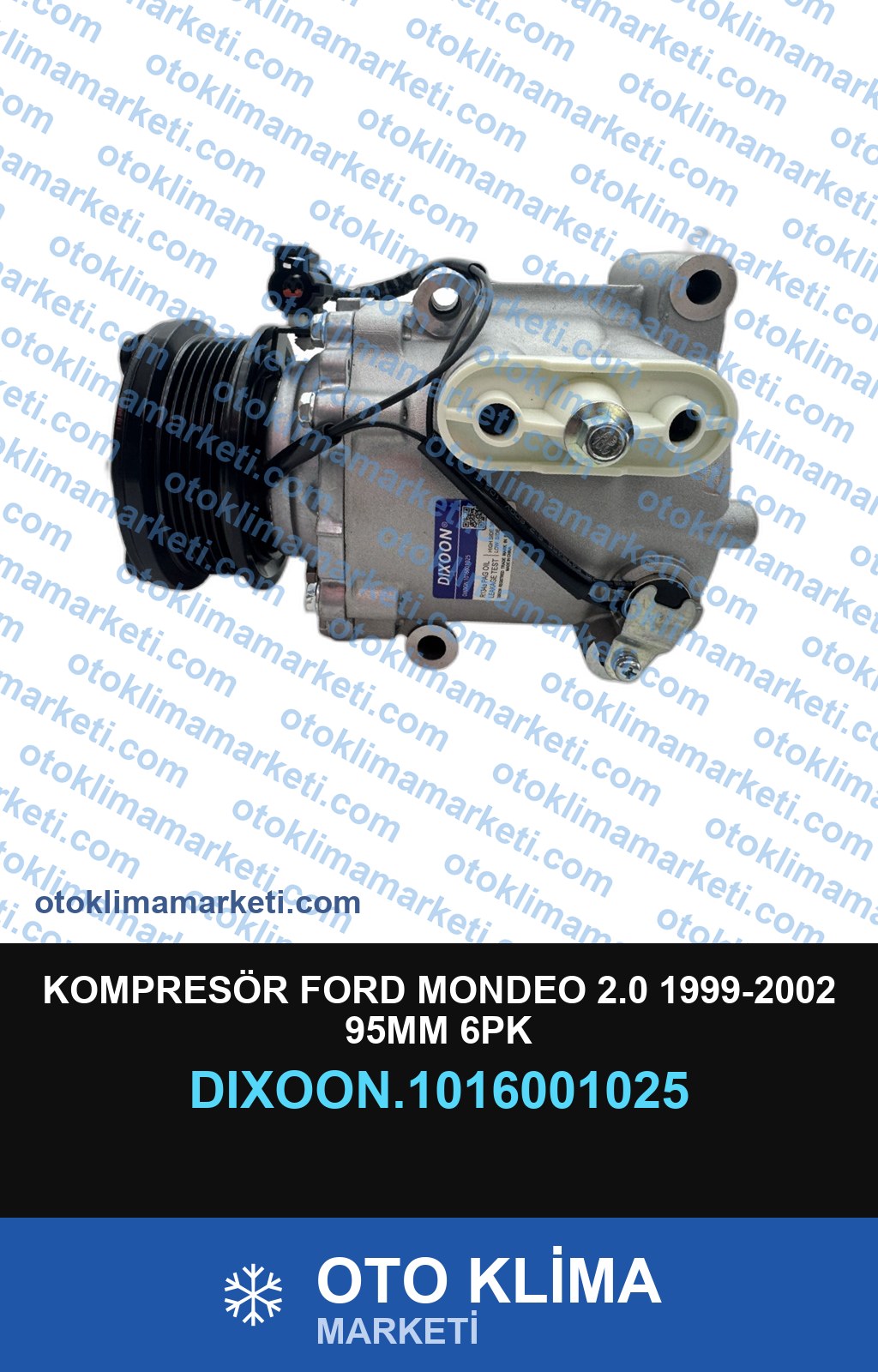 KOMPRESÖR FORD MONDEO 2.0 1999-2002 95MM 6PK