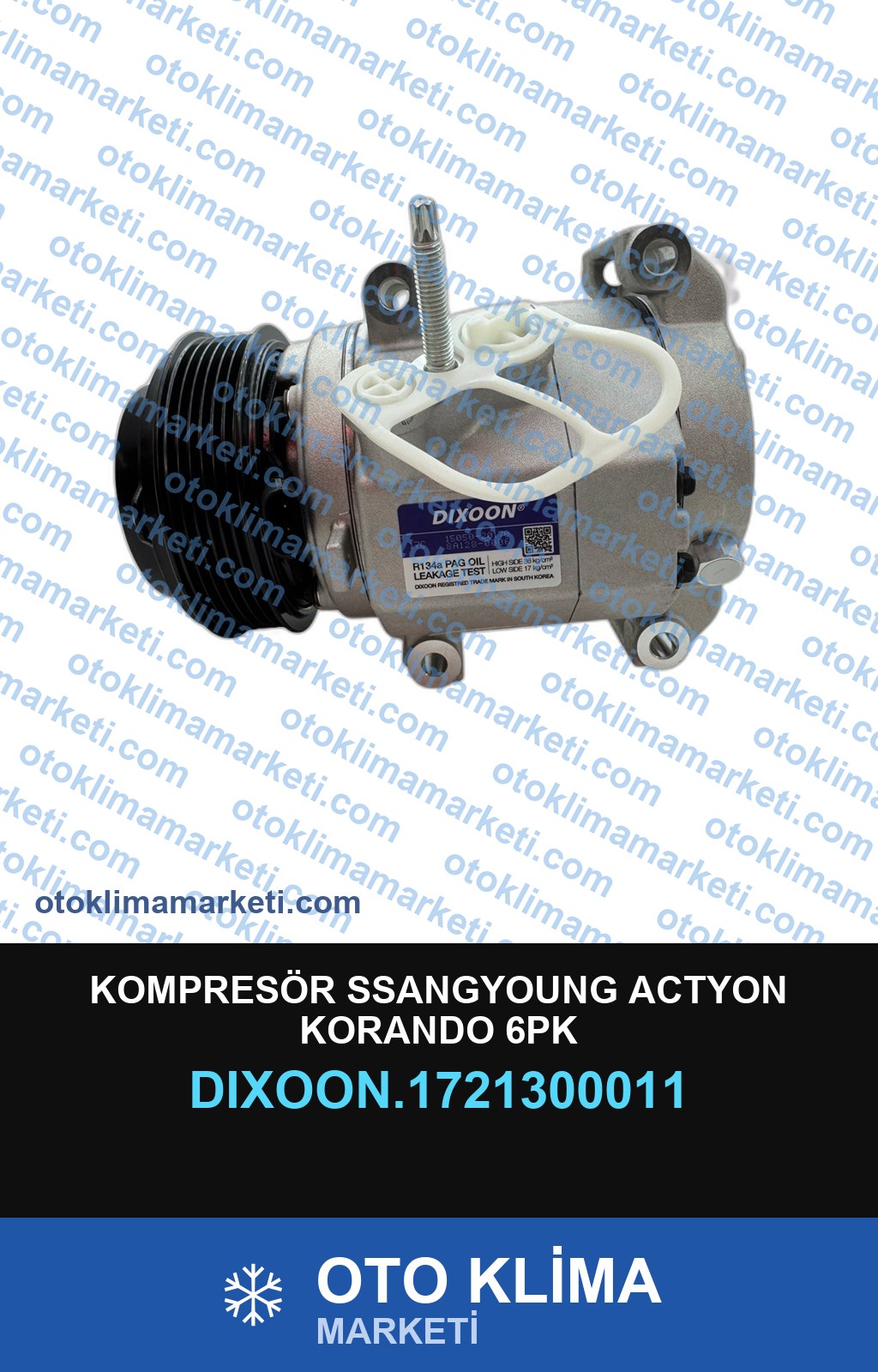 KOMPRESÖR SSANGYOUNG ACTYON KORANDO 6PK