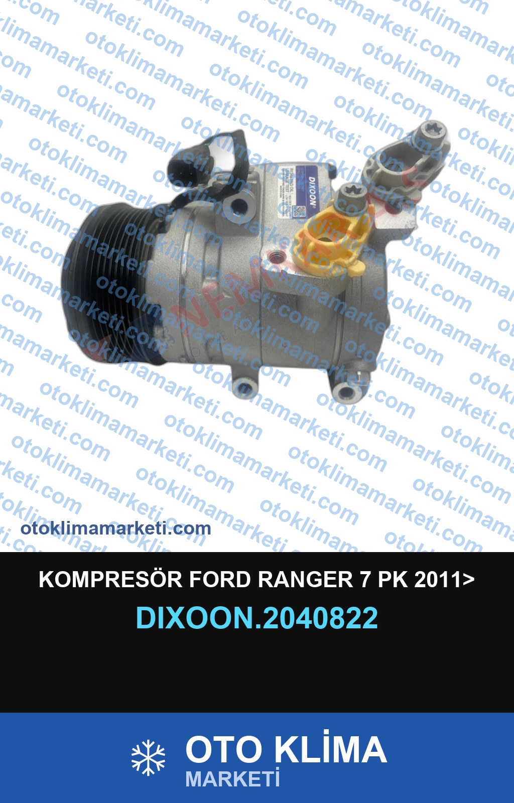 KOMPRESÖR FORD RANGER 7 PK 2011>