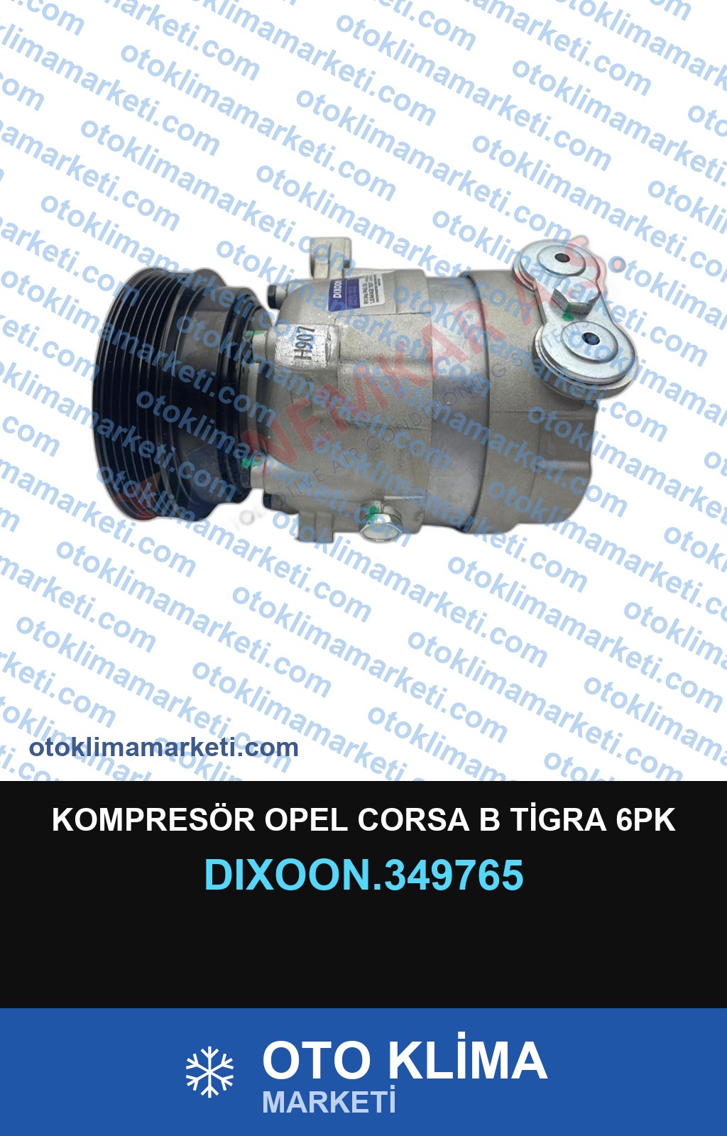 KOMPRESÖR OPEL CORSA B TİGRA 6PK
