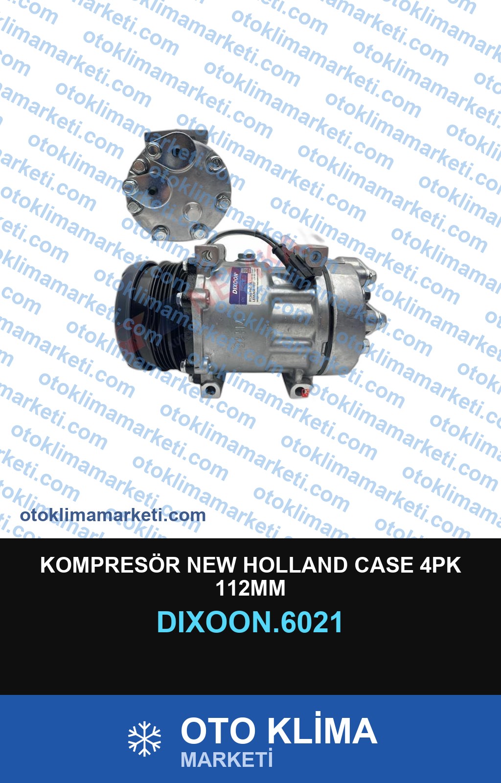KOMPRESÖR NEW HOLLAND CASE 4PK 112MM