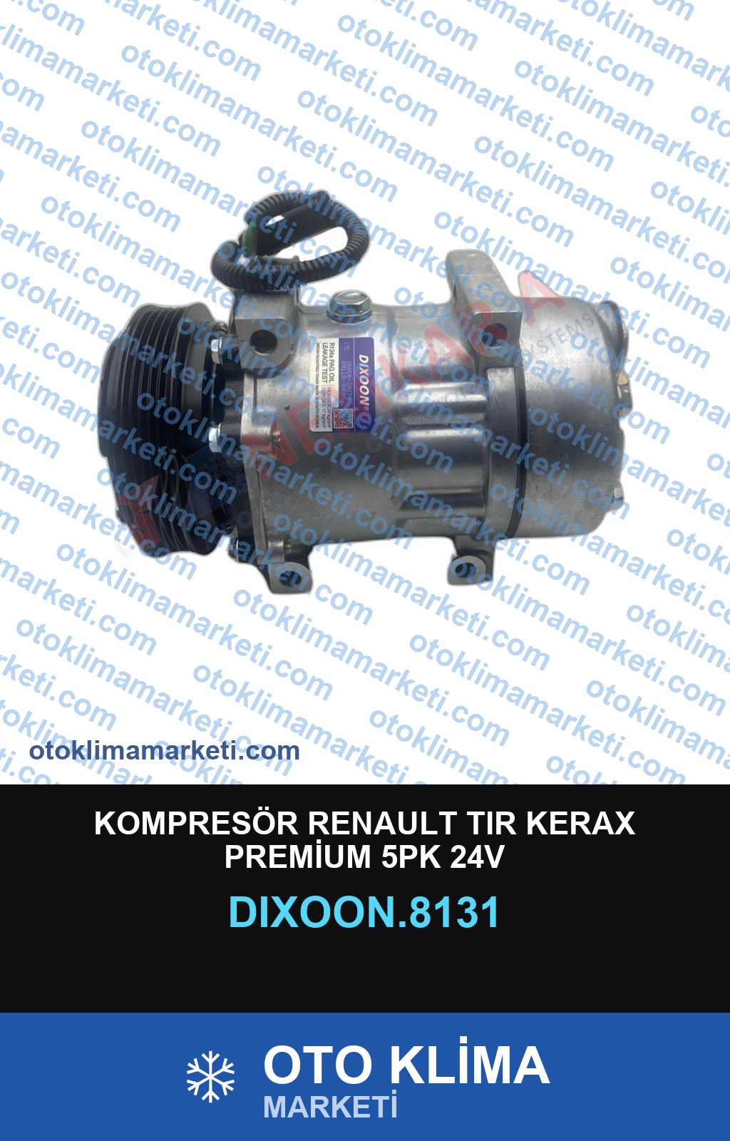 KOMPRESÖR RENAULT TIR KERAX PREMİUM 5PK 24V