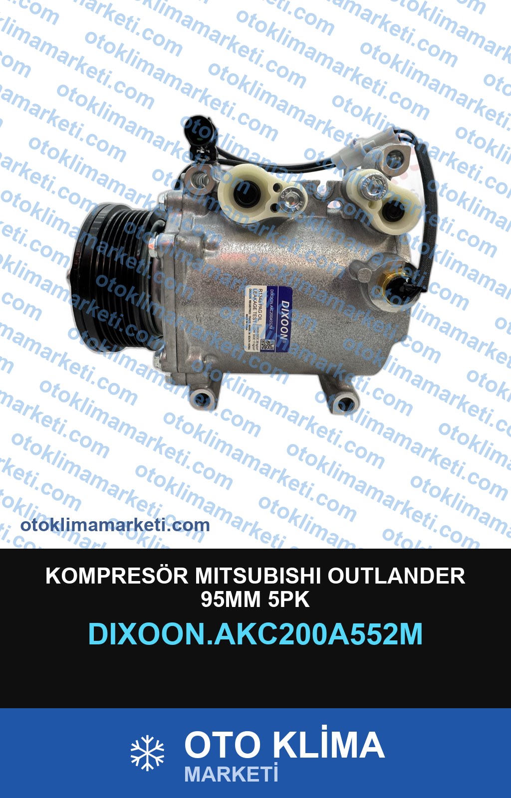 KOMPRESÖR MITSUBISHI OUTLANDER 95MM 5PK