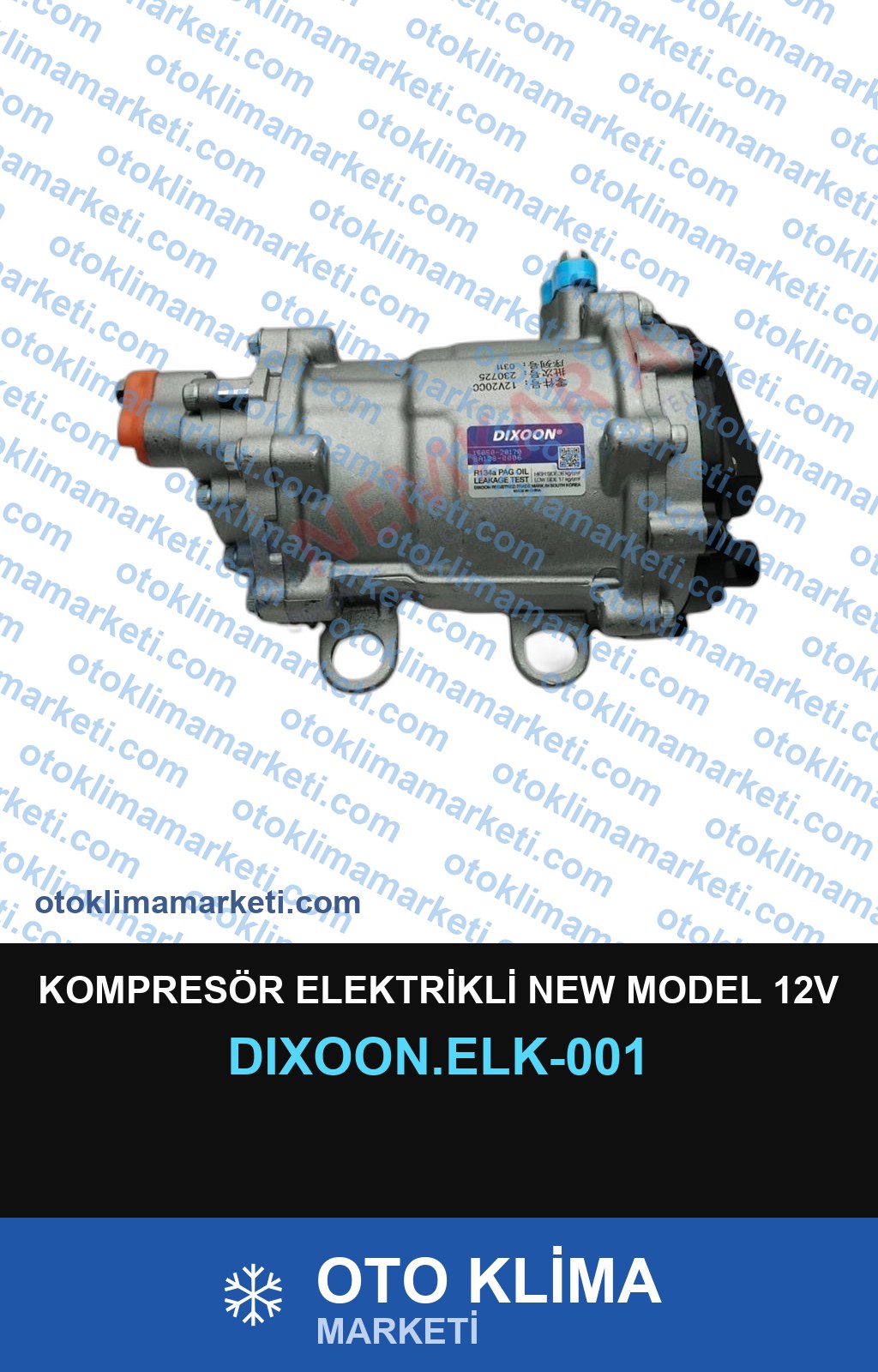 KOMPRESÖR ELEKTRİKLİ NEW MODEL 12V