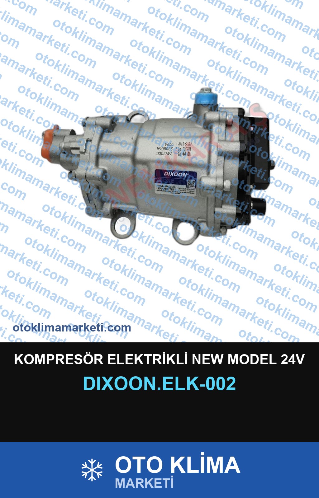 KOMPRESÖR ELEKTRİKLİ NEW MODEL 24V