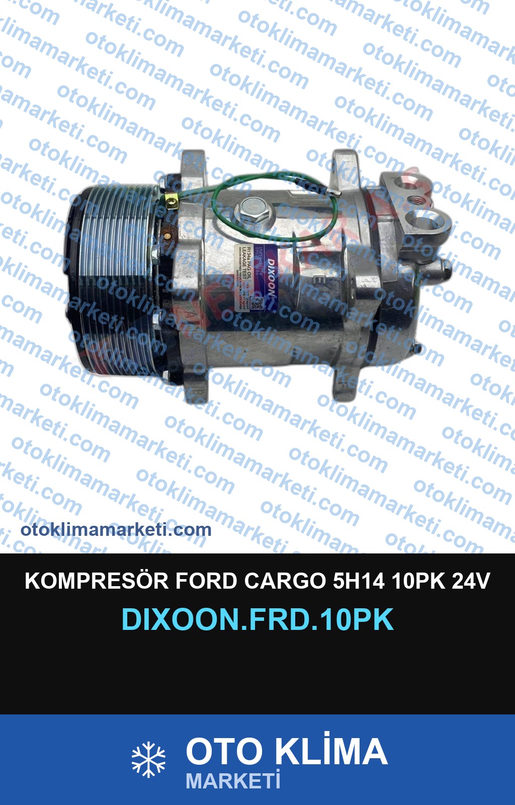 KOMPRESÖR FORD CARGO 5H14 10PK 24V