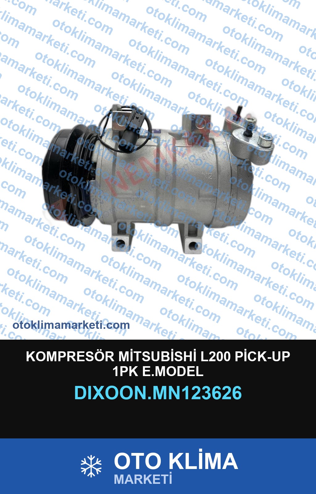KOMPRESÖR MİTSUBİSHİ L200 PİCK-UP 1PK E.MODEL