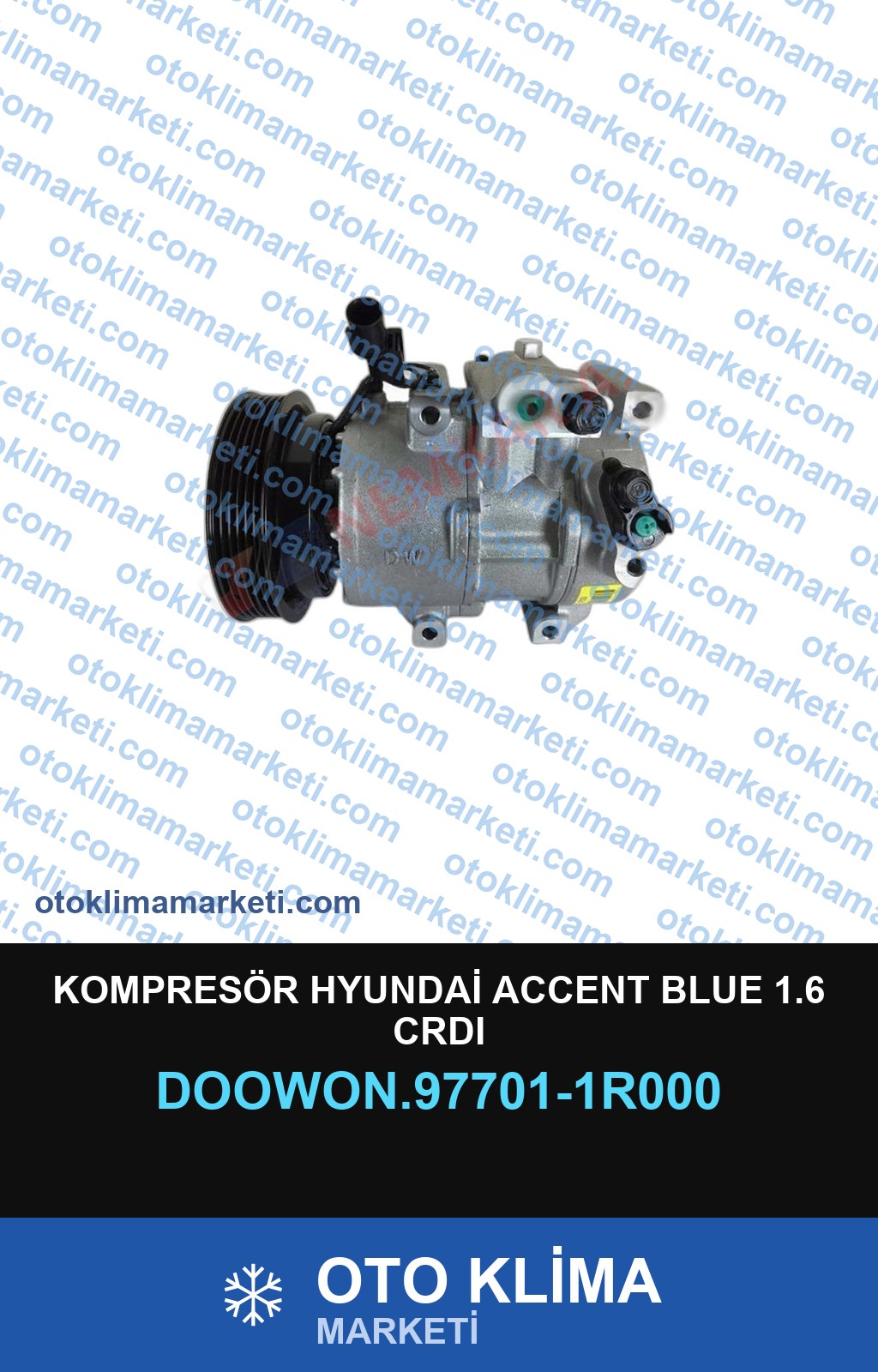 KOMPRESÖR HYUNDAİ ACCENT BLUE 1.6 CRDI