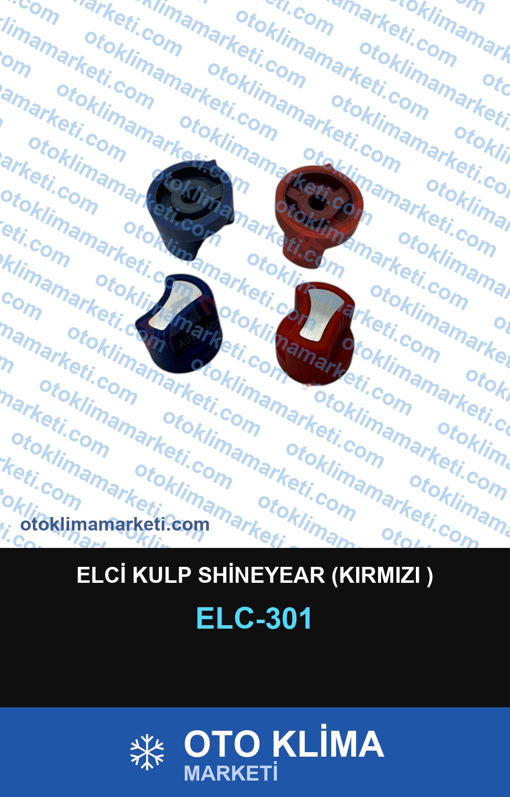 ELCİ KULP SHİNEYEAR (KIRMIZI )