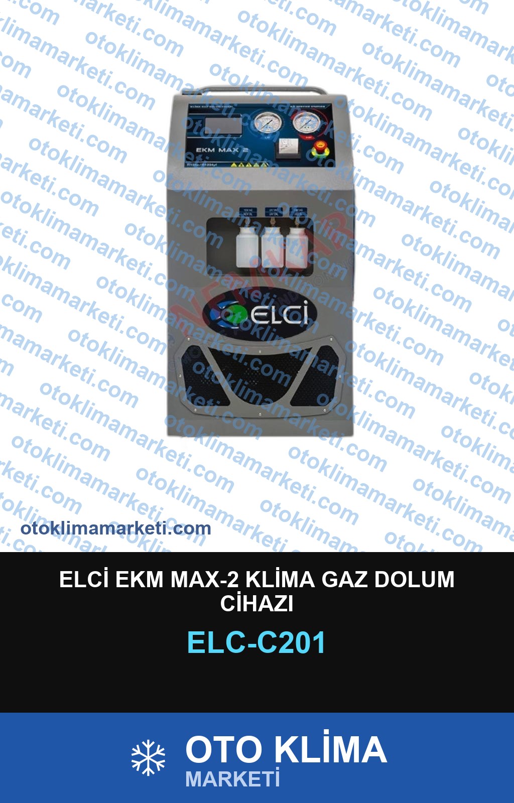 ELCİ EKM MAX-2 KLİMA GAZ DOLUM CİHAZI