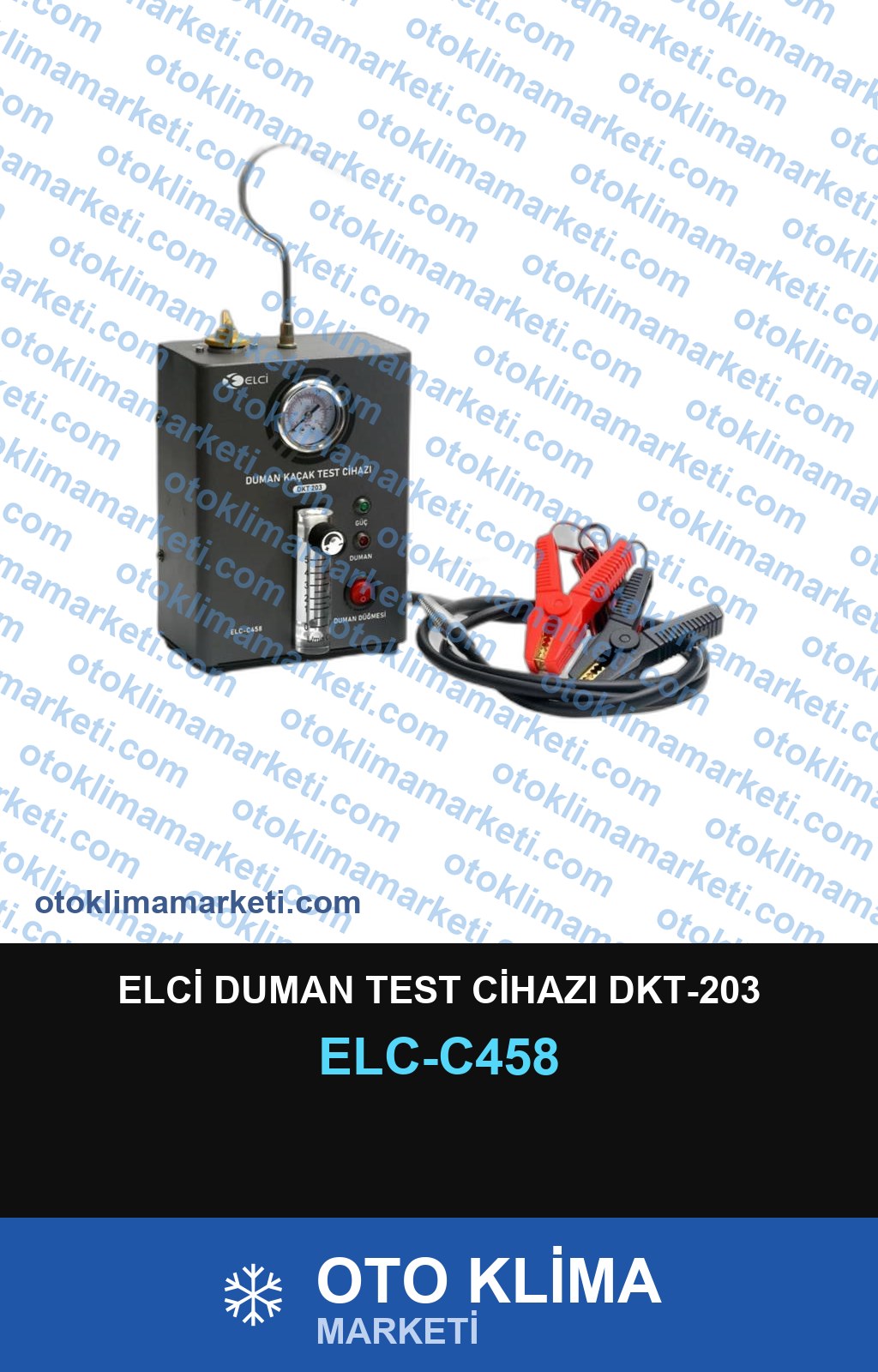 ELCİ DUMAN TEST CİHAZI DKT-203